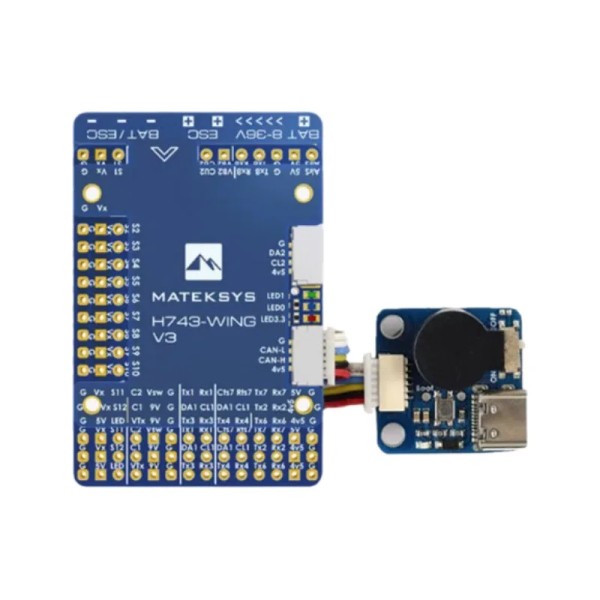 Original MATEK H743-WING V3 ArduPilot INAV 3-8S H743 Flight Controller 30.5X30.5mm for RC Multirotor Fixed-Wing Drones Parts